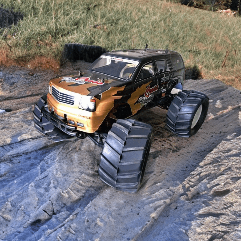Gas powered rc online jeep