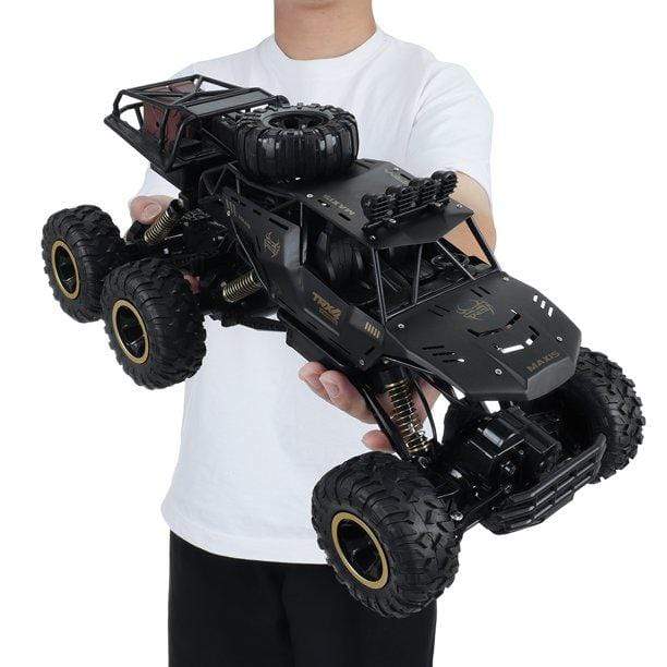 Off-road 6-wheel Remote Control Car Black 2.4 G, Toys \ R/C vehicles