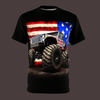 4th Of July Shirt Monster Truck American Off-Road