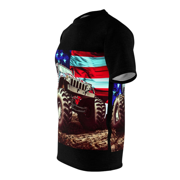 4th Of July T-shirts Monster Truck Off-Road
