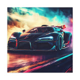 Car Paintings Canvas Gallery Wraps 100% Cotton Fabric 400gsm Closed MDF backing