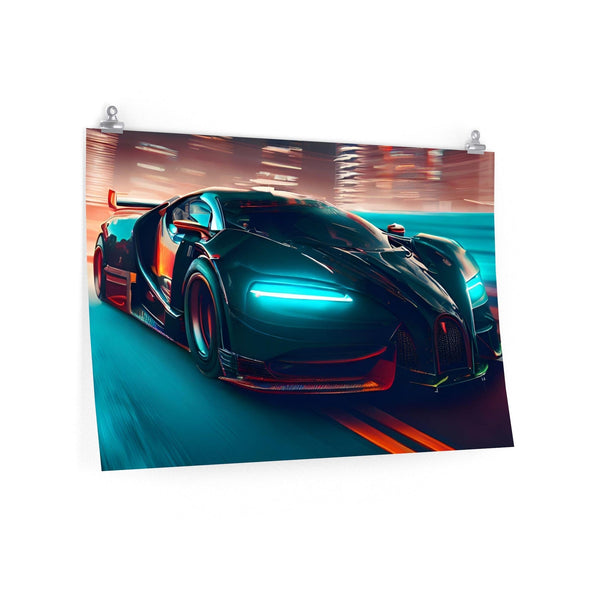 Car Paintings Premium Matte Horizontal Poster