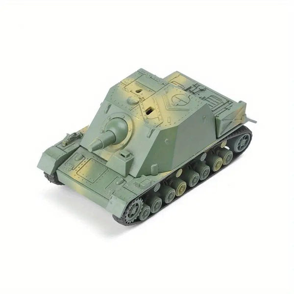 1/72 German Grizzly Assault Tank Model DIY Assembly Puzzles Toy, Model Educational Collection Building Toy