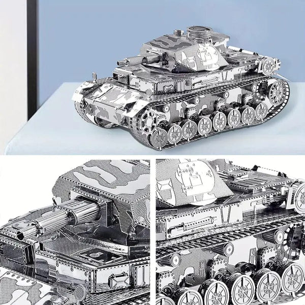 3D Metal Puzzles For Adults, Tank Metal Model Cars Kits To Build For Students, DIY Military Model Kit Toys, Great Birthday Gifts, 168pcs