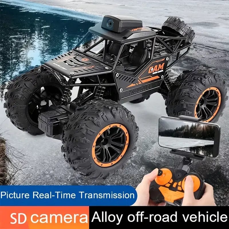 720P Camera Remote Control Car，Wireless Climbing Off-road Vehicle， Wifi Photo And Video Gravity Sensing Mobile Phone Control,Gift For Birthday, Halloween, And Christmas Gift Carnival