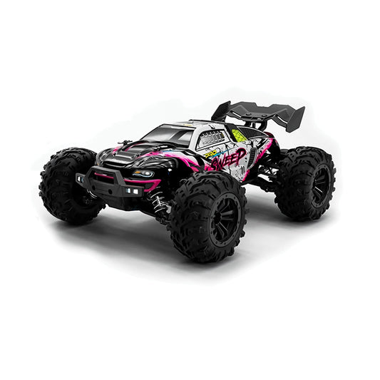 Sweep Stadium Truck: 1/16 All-Terrain 4x4 with 40MPH+ (70 KM/H) High Speed, LED Headlights, and Brushless Motor