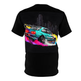 GTR Tshirt R34 Cyberpunk Style Tokio Drift