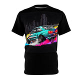 GTR Tshirt R34 Cyberpunk Style Tokio Drift