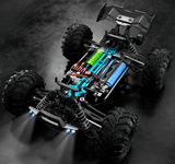 Brushless RC Truck With LED Lights 4WD 45 Mph High Speed 16102 PRO