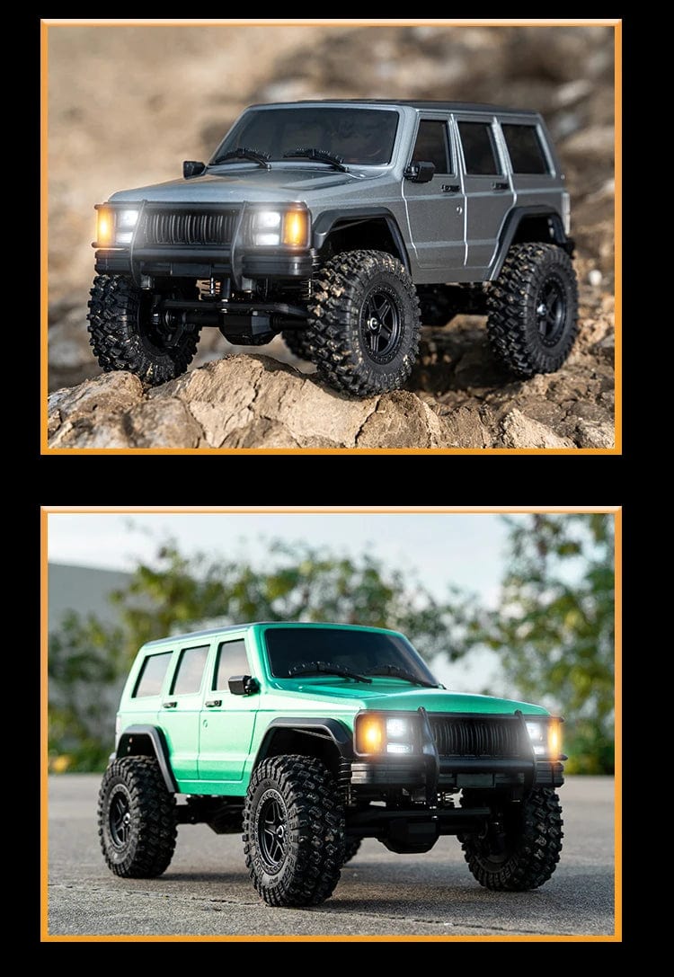 1:18 Full Scale 2.4G 4WD Motor Pickup Crawler, Built for Adventure