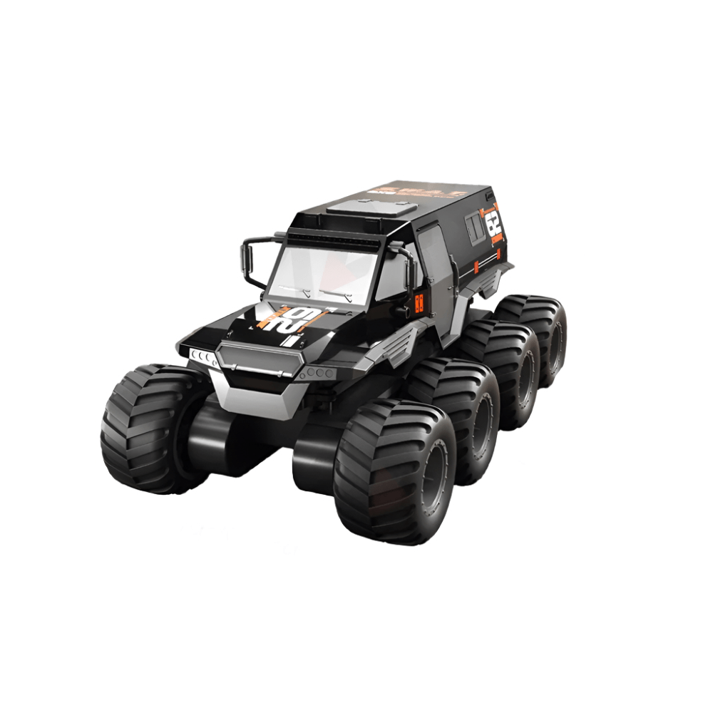 8WD RC Car 2.4G Amphibious 8 Wheel Off Road Waterproof Armored Vehicle