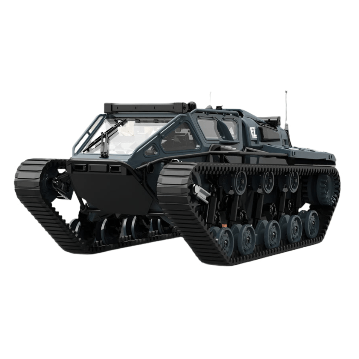 LED Light Full Scale Tracked Tank, Off-Road Vehicle