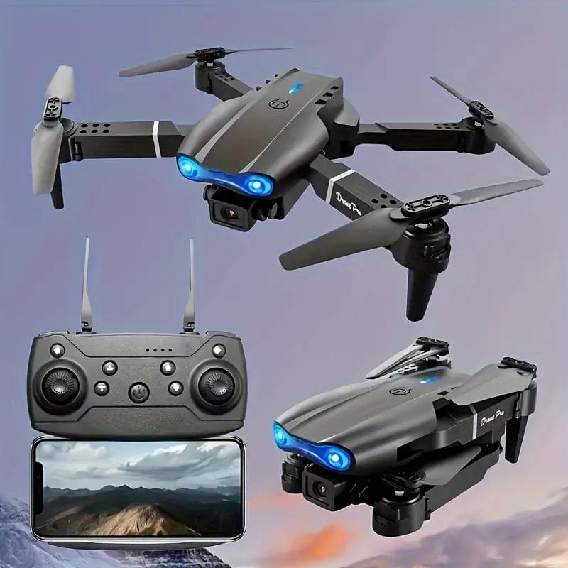 E99 K3 pro professional drone with high-definition camera wide-angle RC quadcopter WiFi FPV live video, trajectory flying, one click start, gravity control, height maintaining, headless mode, automatic return home, toy airplane, toy gift