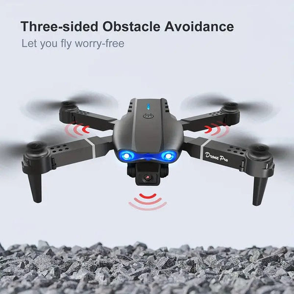 E99 K3 pro professional drone with high-definition camera wide-angle RC quadcopter WiFi FPV live video, trajectory flying, one click start, gravity control, height maintaining, headless mode, automatic return home, toy airplane, toy gift