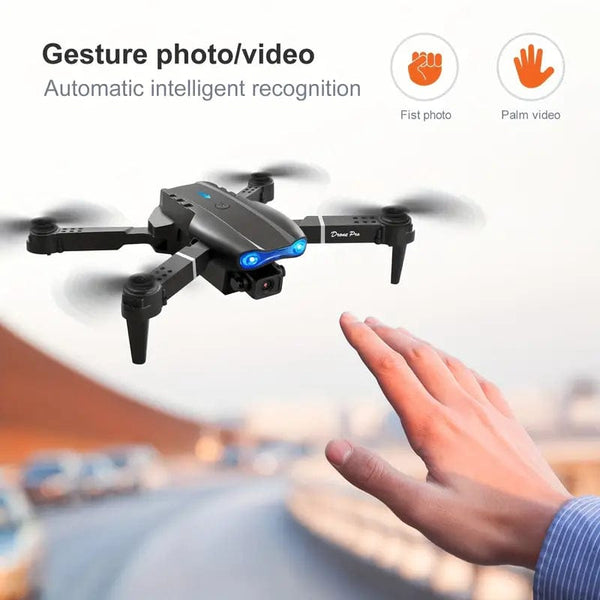 E99 K3 pro professional drone with high-definition camera wide-angle RC quadcopter WiFi FPV live video, trajectory flying, one click start, gravity control, height maintaining, headless mode, automatic return home, toy airplane, toy gift