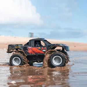 Full-Size Q156 Remote Control Water And Land Off-Road Vehicle 4WD Drive, All-Terrain Off-Road. Perfect For Beginner Men's Gifts - Affordable Outdoor Remote Control Off-Road Vehicle For Christmas