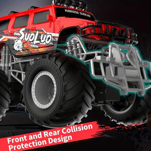 JJRC Q133 Remote Control Off-road Vehicle (single Battery), 2.4G Remote Control, Multi-person Competition Without Interference, Multi-terrain Challenge, Barrier-free Climbing Off-road