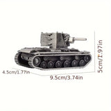 KV-2 Heavy Tank Full Metal Model Tank Model Military Model Decoration