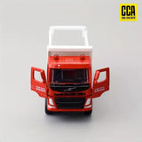 One Box 1:72 Mud Dump Truck Can Open Door Funnel Car Model Ornament Model