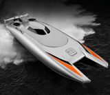 RC Boat High Speed Remote Control 2.4 Ghz Equipped With Dual Motor