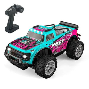 RC Cars KF24 1.20 2.4G Model RC Car With LED Light 2WD Off-Road Truck