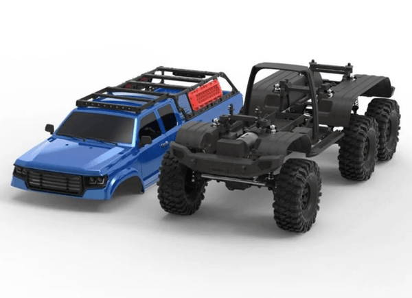 RC Off-Road 1/10 Vehicle 6WD W/ Two-speed Transmission DIY Model Kit AT6