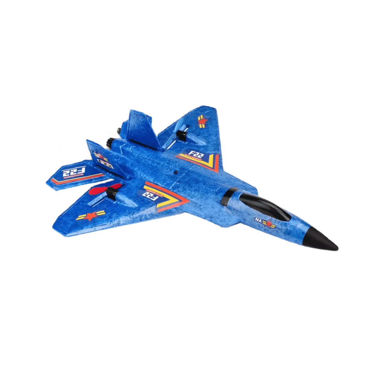 F22 Raptor RC Plane 2.4G 2CH Remote Control Flying Glider With LED Lights EPP Foam Airplane