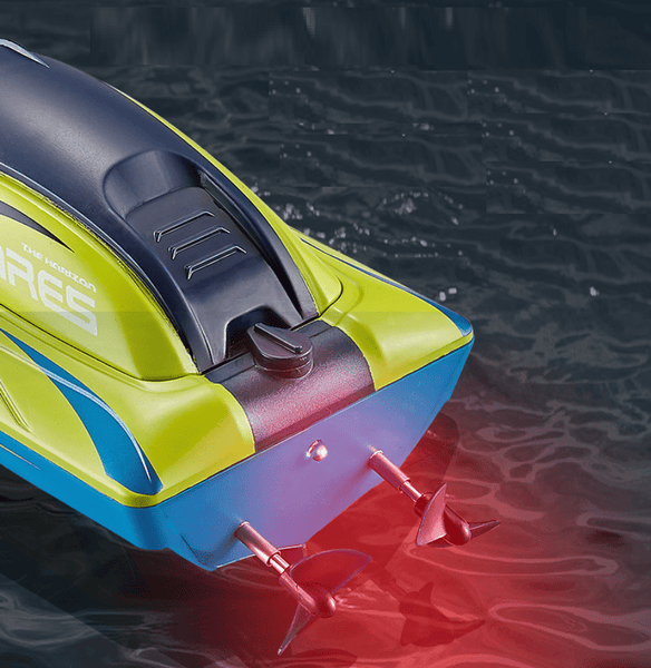 RC Remote Control Boat 2.4G Waterproof Dual Rudder Motor