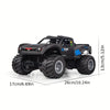 Remote Control Amphibious Car,4WD Power,2.4Ghz Off-road Vehicle,All Terrain RC Truck,Christmas Gifts Toys For Boys,Girls