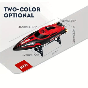 Remote Control High-speed Speedboat，Water Toy Outdoor Yacht Cruise Ship Toys Oversized Gift For Summer Rechargeable Model