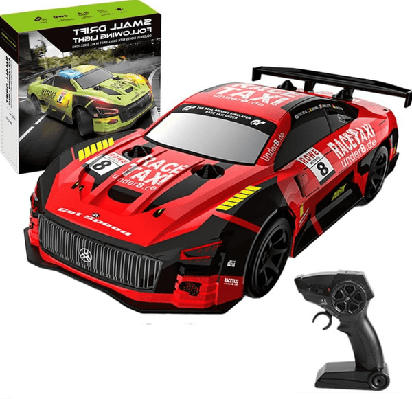 Remote Control Car Drift RC Cars 2.4GHz 4WD High-Speed Racing Sports Car with 2 Batteries for Kids and Adults