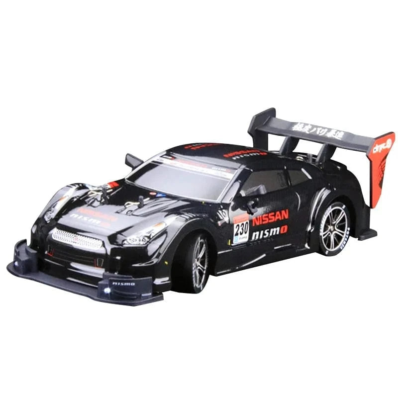 1/16 Scale 4WD RC Drift Car – High-Speed Racing with Stepless Control, Replaceable Tires & DIY Garage Set