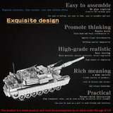 Tank 3D Metal Puzzle Toy Model