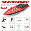 TOSR TY2 Remote Control Speed Boats Wireless Electric Long Life High Speed 2.4G Rechargeable Speedboat Water Remote Control Toy,Racing High Speed Remote Control Yacht For Young