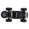 1/10 2.4G 4WD 42CM Alloy Crawler RC Car Big Foot Off-road Vehicle Models W/ Light Double Motor - Black - RC Cars Store