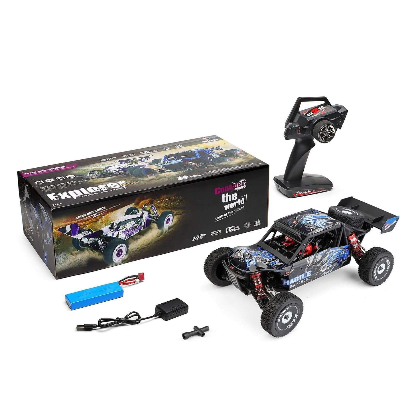 1.12 60KM/h 2.4G RC On-road Racing Car WLtoys 124018 40 Mph