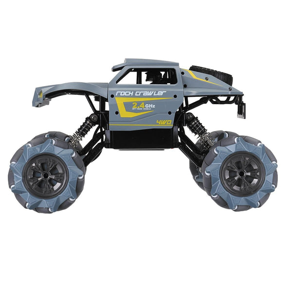 1/16 2.4G 4WD RC Stunt Car Watch Control Gesture Induction Electric RC Car Toys for Kids - Grey Blue