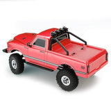 1/18 2.4G Mini Rock Crawler Off-road Indoor Truck RC Car Waterproof ESC Motor 3Line Servo Vehicle Models - Blue