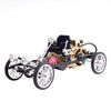 All-metal Single-Cylinder Engine Car Mini Model Assembly Kit