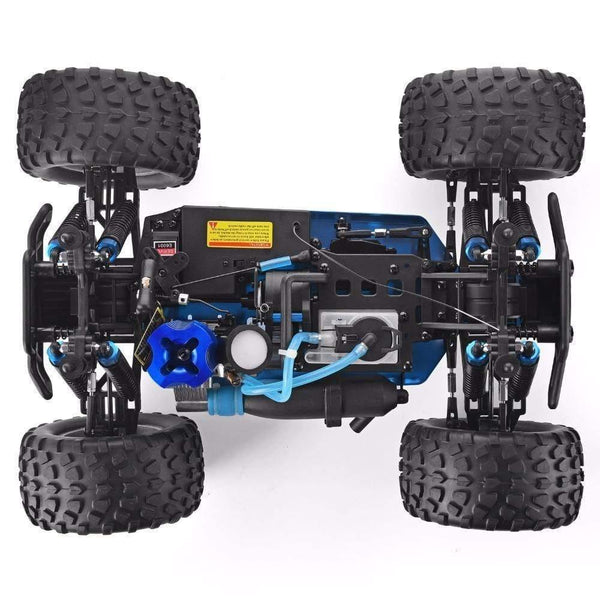 Fast RC Gas Powered Nitro Car 1:10 Scale Two Speed Off Road Monster Truck