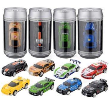 Soda Can Mini RC CAR Radio Control Racing Series Toy GOLD Gage
