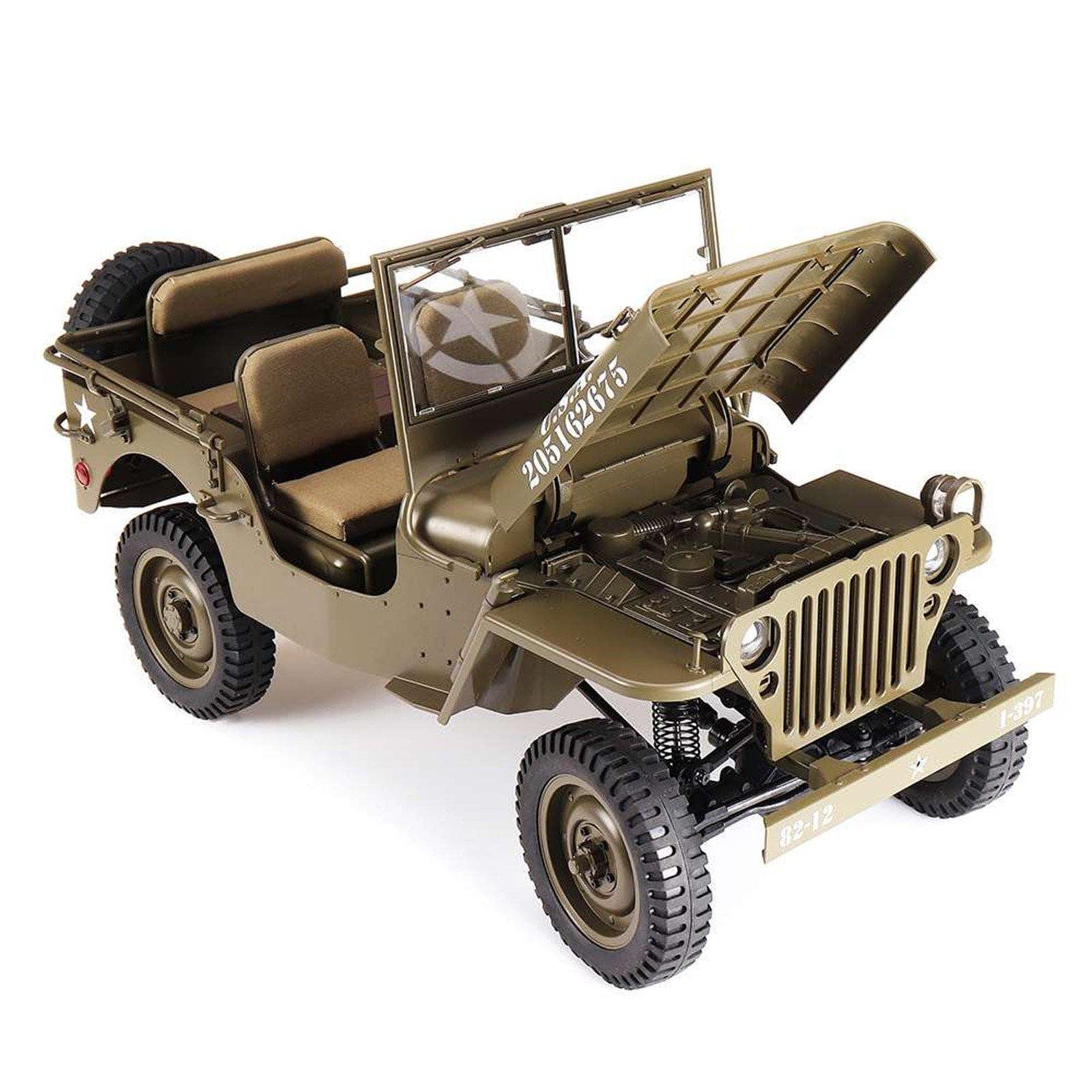 RC Car Army Vehicle Model Roc Hobby FMS 1941MB 1.6 2.4G SCALER - RC Cars Store