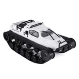 SG 1203 1/12 2.4G Drift RC Tank Car High Speed Full Proportional Control Vehicle Models With Metal Plastic Track - White